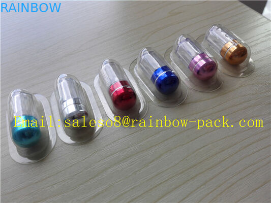 10ml Aluminum Foil Plastic Medicine Bottles For Sex Pill With Colorful Cap