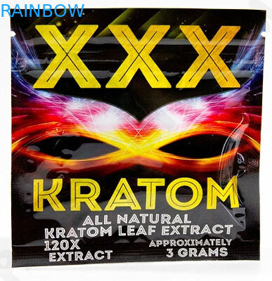 3g Xxx Kratom Powder k Bag / Kratom Herbal Incense Packaging Bag