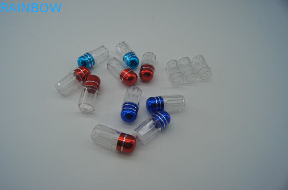 10Ml Clear drug capsule plastic medicine bottles / special shape