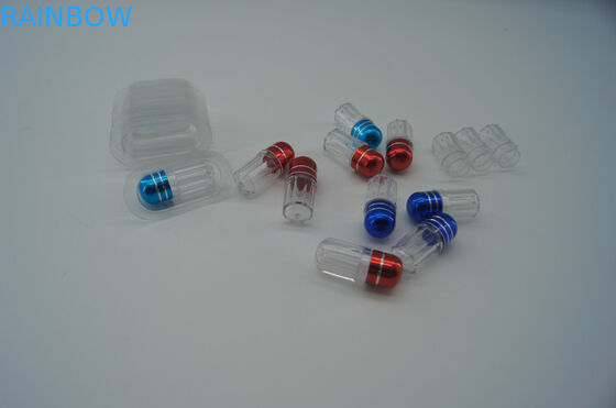 10Ml Clear drug capsule plastic medicine bottles / special shape