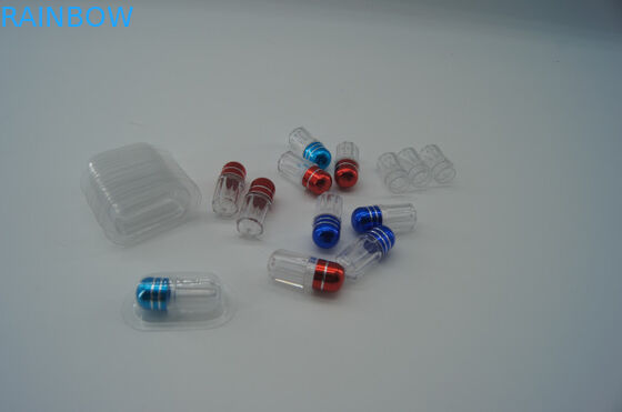 10Ml Clear drug capsule plastic medicine bottles / special shape