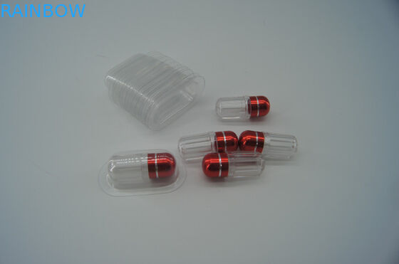 10Ml Clear drug capsule plastic medicine bottles / special shape