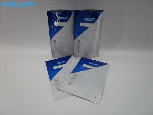 Customized 500g Bottom Gusset Bags , Protein Foil Lined Stand Up k Pouch