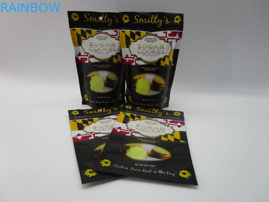 Coffee packaging customzied stand up bag with zipper , one way valve