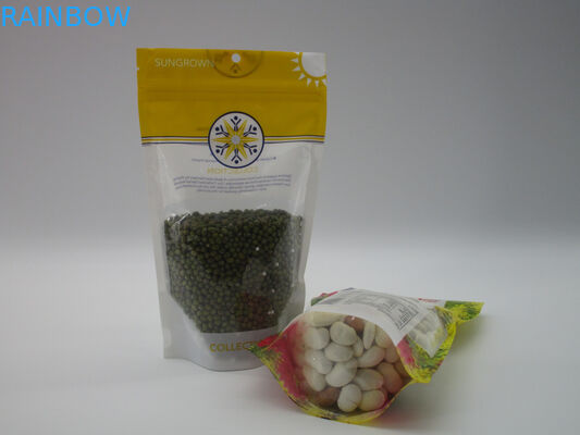 Private label stand up zipper pouch , snack food packaging aluminum foil