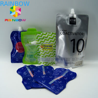 Baby food plastic pouches for liquids / biodegradable liquid packaging bags