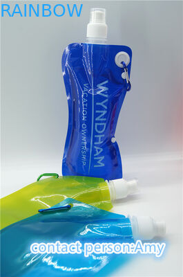 Promotion PET / PE Spout Pouch Packaging with resealable zipper