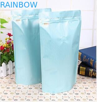 custom printing resealable stand pouches coffee packaging bags 12OZ
