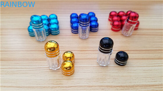 Empty plastic bottle for pill and capsules / Male enhancement pills bullet bottle with metal cap