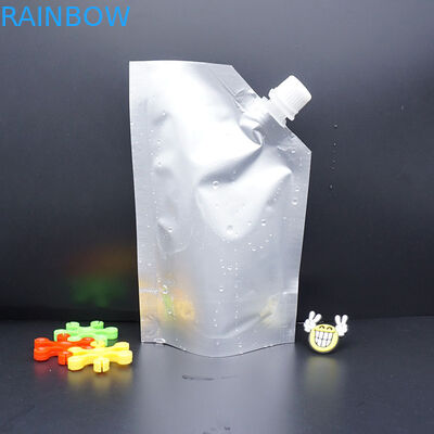 High quality 250ml fruit juice packaging spout pouch for drinking packaging