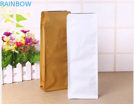 Wholesale Custom 12 oz side gusset ground coffee bag/coffee bean bag with valve