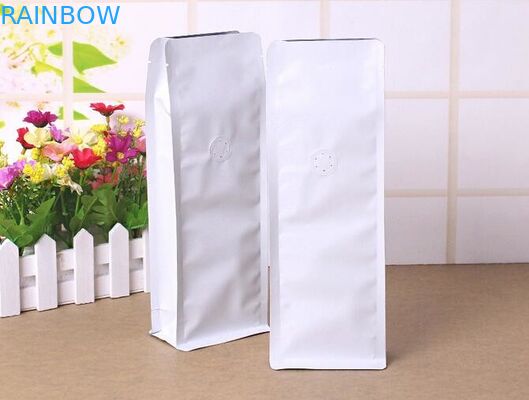Wholesale Custom 12 oz side gusset ground coffee bag/coffee bean bag with valve