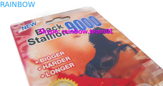 Clear Plastic Sex Blister Card Packaging , Medical Blister Packaging OEM ODM Service