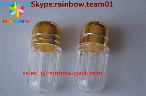 pill bottle sex pill bottle container Plastic container capsule sex pill bottle with metal cap plastic pill bottles
