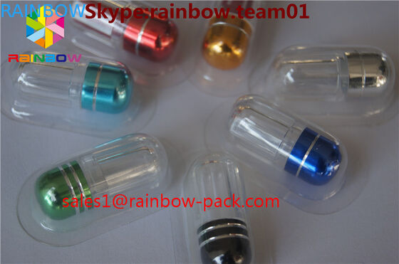 Bullet Sex Plastic Pill Bottles , hexagon plastic pill containers penis shape