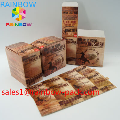Black Mamba Display Box Sex Enhancement Pills Packaging Card 3D Effect Sex Pill