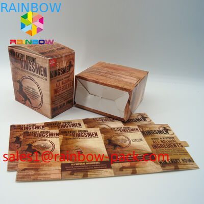 Black Mamba Display Box Sex Enhancement Pills Packaging Card 3D Effect Sex Pill