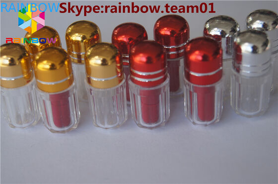 Pill packaging capsule contianer with metal cap sex pill packaging capsule bottle with printed cap sex capsule packaging