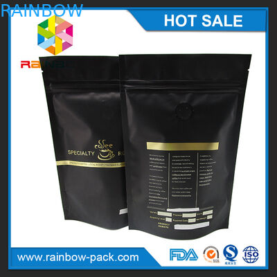 zip lock bag gusset vitamin packaging coffee scrub packaging bags  bean bag refill aluminum foil packaging pouch