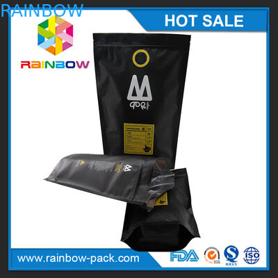 custom hologram laminating  plastic zip-lock pouches potato chips packaging moisture permeable bag  metallized bopp film