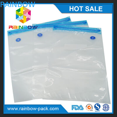 food grade resealable  20X22cm 22x25cm 27X35cm smell proof vacuum sealed zipper bag with valve  and double zipper