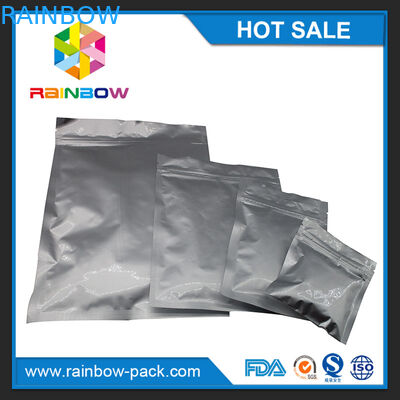 smell proof k aluminium foil k bag medicine aluminum foil grip sealed bag with zipper top resealable bag