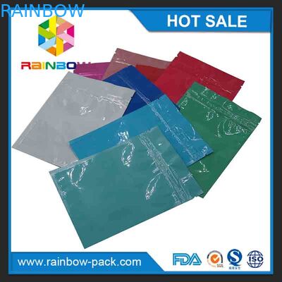 smell proof k aluminium foil k bag medicine aluminum foil grip sealed bag with zipper top resealable bag