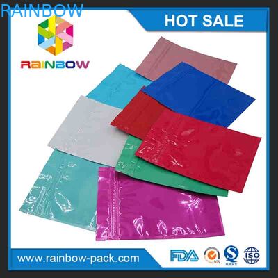 smell proof k aluminium foil k bag medicine aluminum foil grip sealed bag with zipper top resealable bag