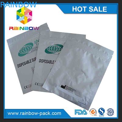 smell proof k aluminium foil k bag medicine aluminum foil grip sealed bag with zipper top resealable bag