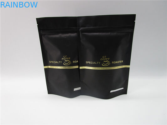 Gravure Printed Standing Tea Bags Packaging With Valve , 250g / 500g / 1kg / 3kg