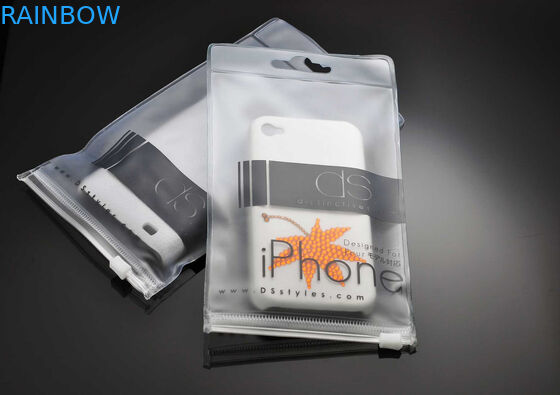 Customized Printed Slider Zipper Bags , Plastic Tote Bags Silk Printing