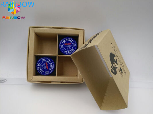 PVC / Kraft Custom Printed Paper Boxes , Gift Box Packaging With Transparent Window