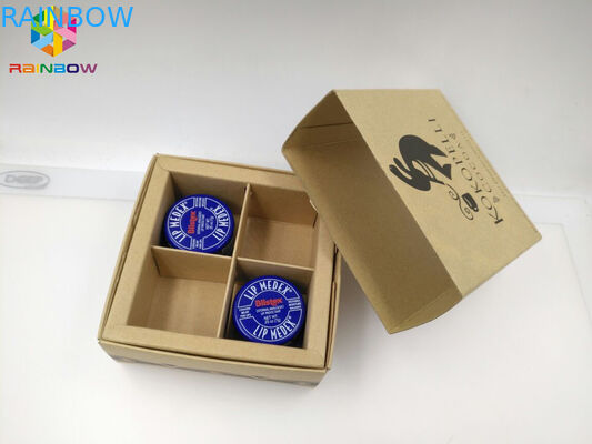 PVC / Kraft Custom Printed Paper Boxes , Gift Box Packaging With Transparent Window