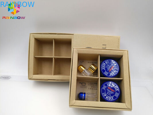 PVC / Kraft Custom Printed Paper Boxes , Gift Box Packaging With Transparent Window