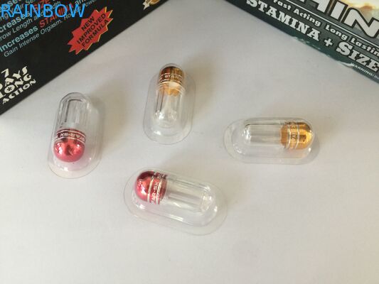 ISO Plastic Pill Bottles Man Pills Packaging Bottle For Black Stallion / Supper Panther