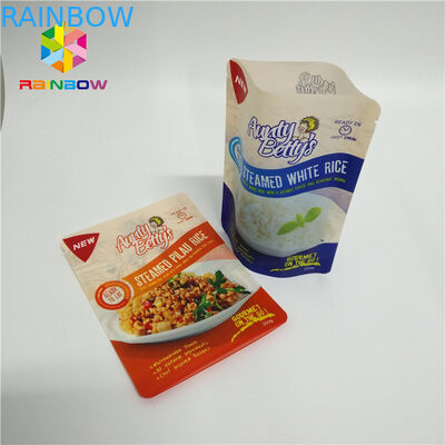Food Grade Food Vacuum Seal Bags High Temperature Plastic Standing Retort Pouch