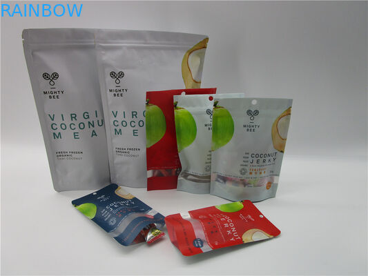 Cookie Chips Plastic Food Packaging Bags Gravure Printing Surface Handling