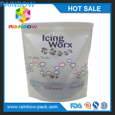 Matte Customized logo Printing Stand up k Pouch with bottom gusset