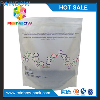 Matte Customized logo Printing Stand up k Pouch with bottom gusset