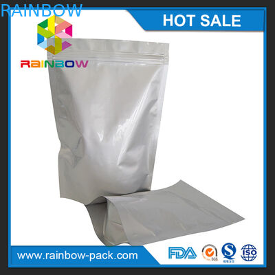 Free sample aluminum foil stand up k bag for food storage packaging
