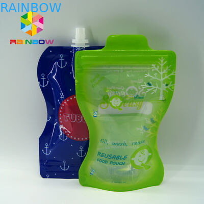 Food Grade Plastic Spice Spout Pouch Packaging Custom Printing PET / NY / PE