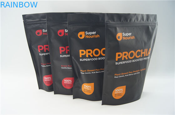 Food Grade Stand up Pouch with Zipper For Shake Powder Packaging