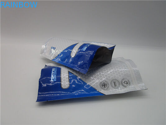 protein Stand Up Pouch for 2lb protein powder aluminium foil zip lock bag