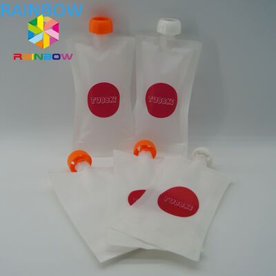 Squeeze Refillable Plastic Packaging Baby Food Pouch /Reusable Spout Pouch Food Bag for Baby