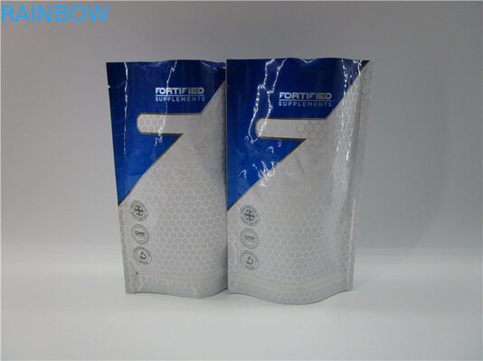 nutrition supplements protein powder packaging stand up pouch / foil packets
