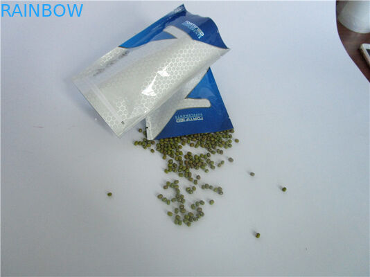 Reusable Whey protein powder nutrition zipper food package bag