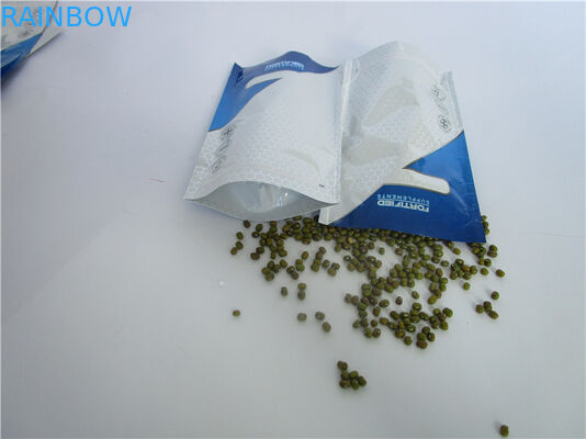 Reusable Whey protein powder nutrition zipper food package bag