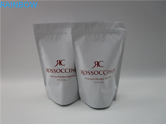 Coffee Valve Protein Powder Packaging Matt Foil Zip Lock Bag Stand Up Pouch bag