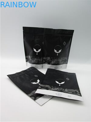 Custom printed water-proof empty whey protein isolate stand up zip lock foil bags