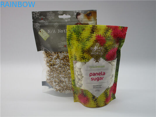 nutritional supplement packaging bag food foil mylar bag with zipper lock for protein powder